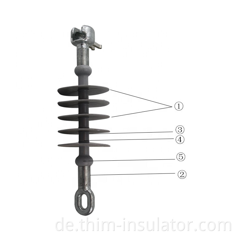 High Voltage Composite Tension Insulator